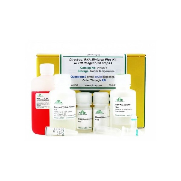 Direct-zol RNA Miniprep Plus, Product Supplied w/50 ml TRI Reagent, 50 Preps